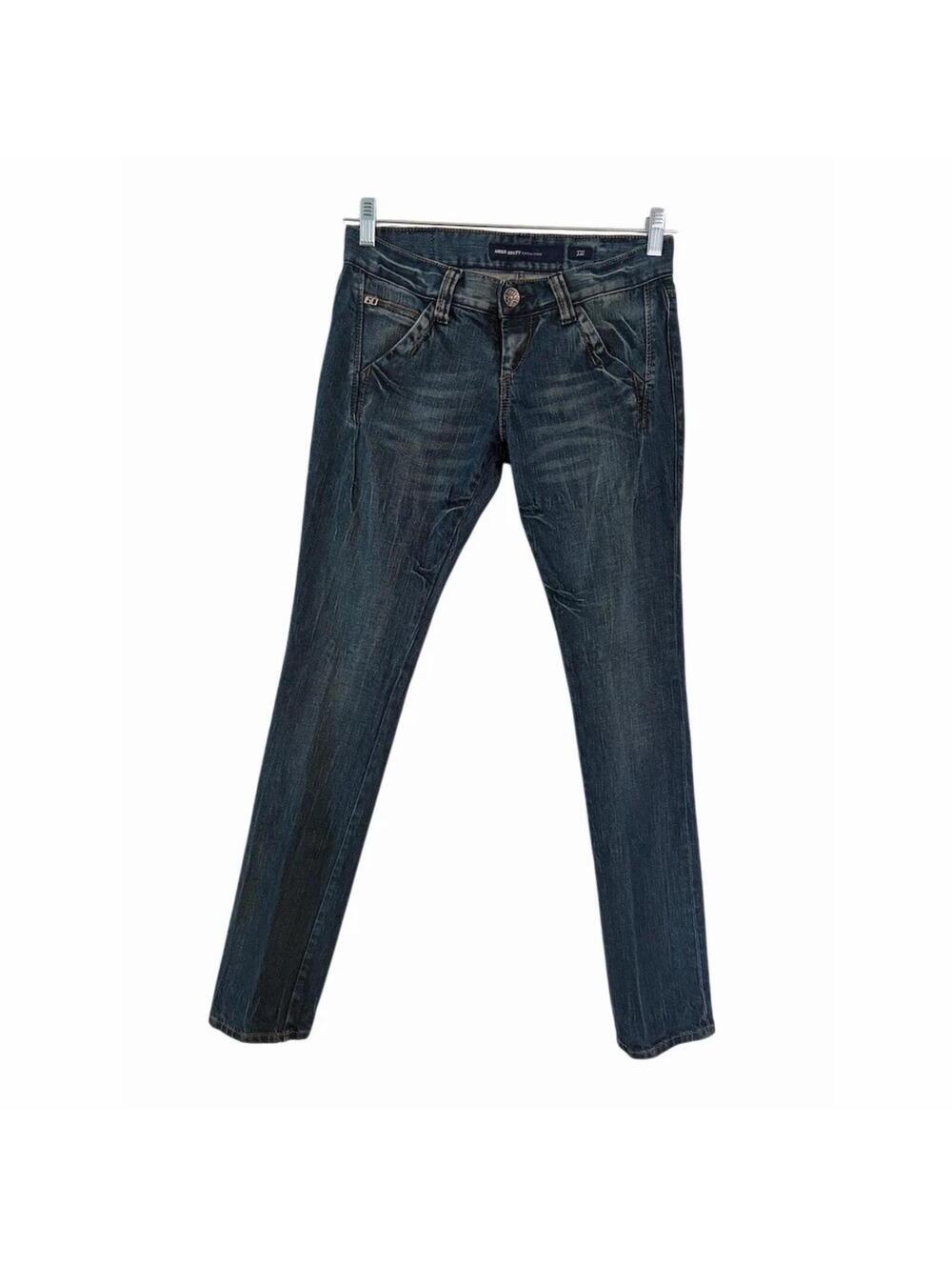 Miss Sixty JAY Jeans Womens Size 25 Blue Wash Regular Skinny Stretch Denim